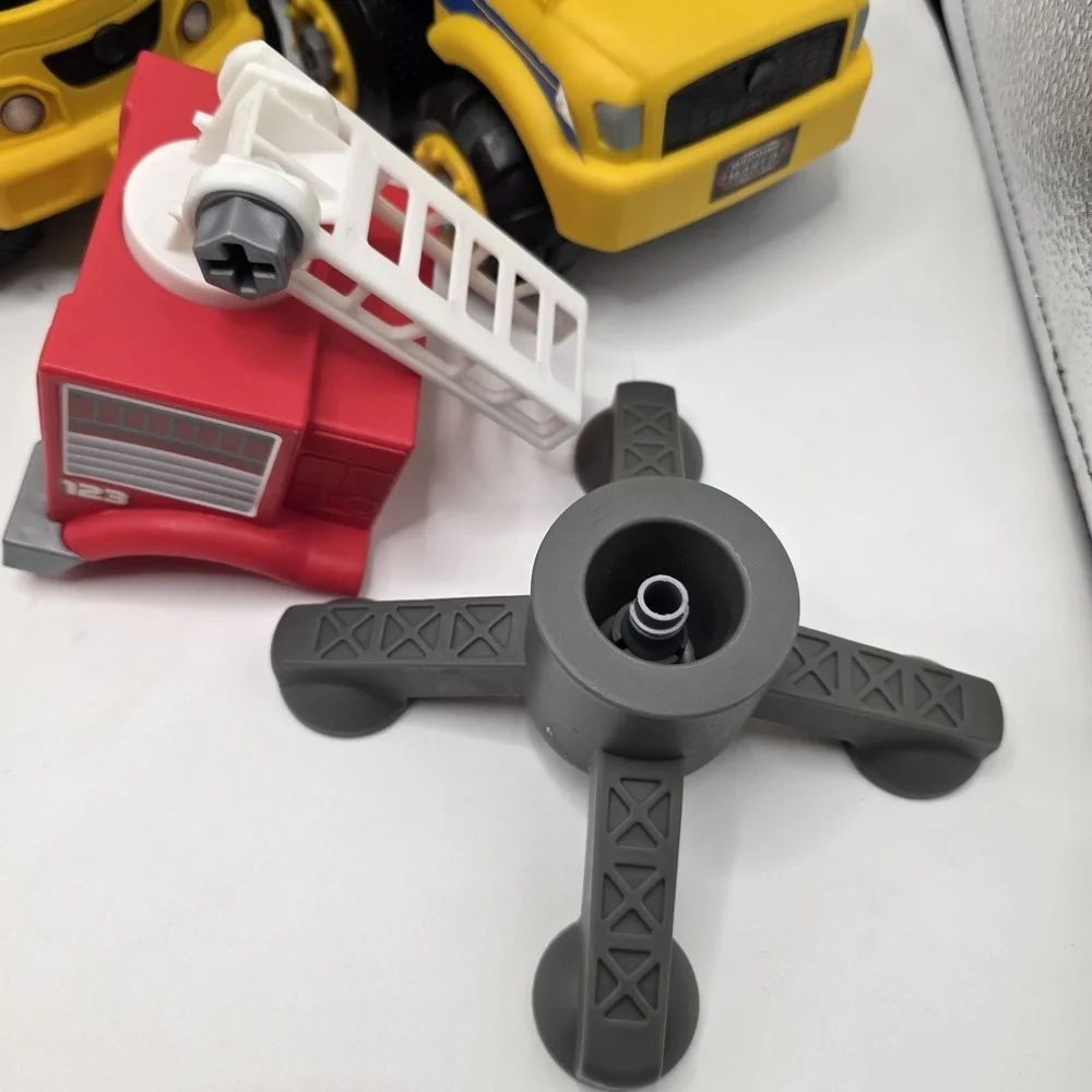 Junior Builder Construction‎ Trucks Mixed Lot Replacement Parts Vehicles Wheels